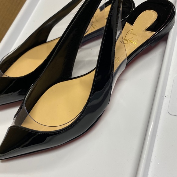 Louboutin pointed toe flats - Picture 2 of 6